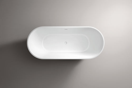 Amalfi Gloss White Freestanding Bath