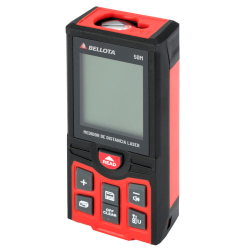 Bellota 50 m laser measuring device with digital level for measuring and budgeting - Bellota
