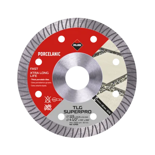 RUBI TLG EXT Superpro 115 mm diamond blade